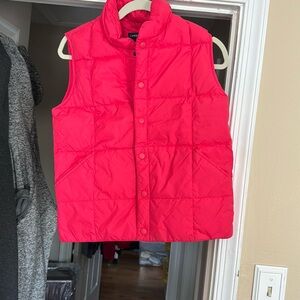 Lands end women’s medium pink vest